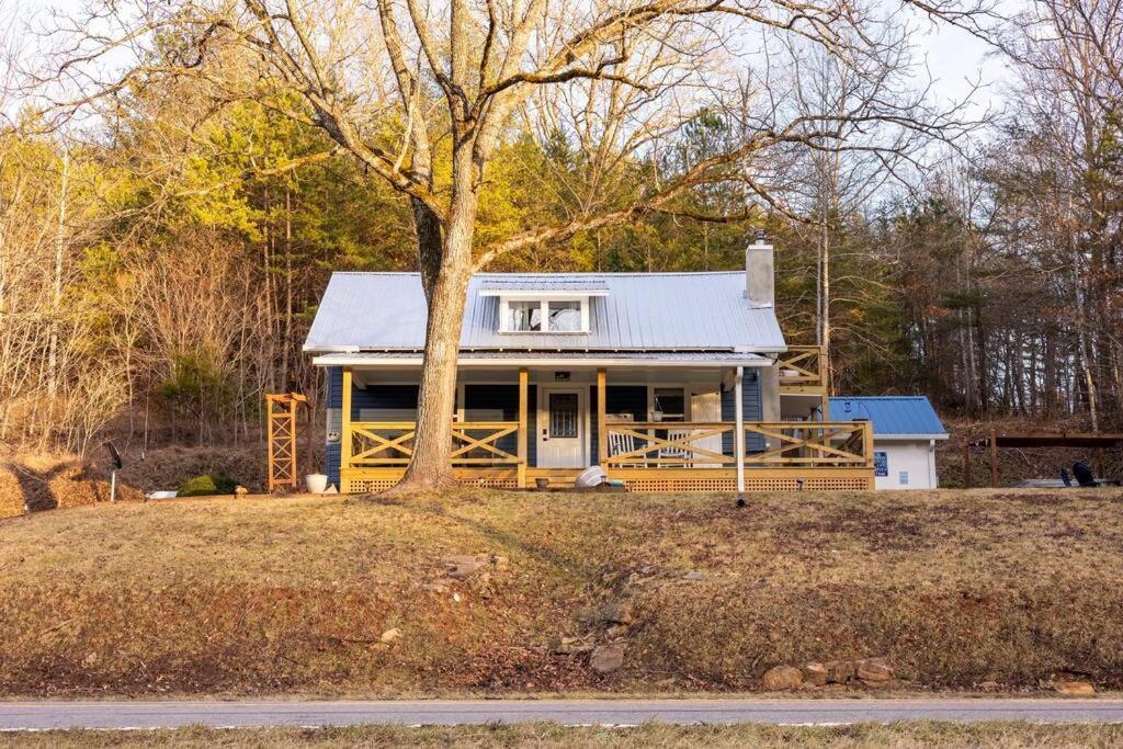 Riverside Relaxer W/Hot Tub+Fire Pit +Wifi & View Franklin Exterior foto