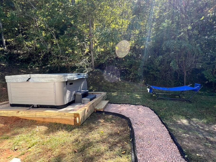 Riverside Relaxer W/Hot Tub+Fire Pit +Wifi & View Franklin Exterior foto